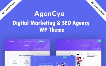 Agencya - Dijital Pazarlama ve SEO Ajansı WordPress Teması