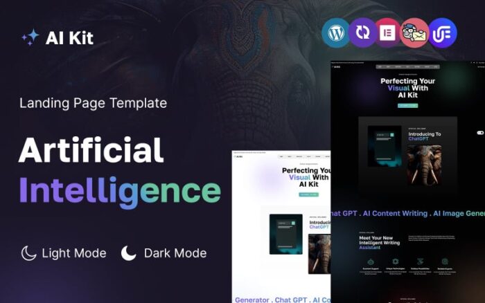 AI Kiti - Yapay Zeka WordPress Açılış Sayfası