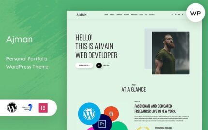 Ajman – Kişisel Portföy WordPress Teması