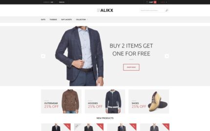 ALIKX Magento Teması