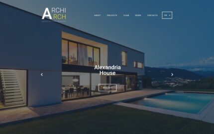 ArchiArch Web Sitesi Şablonu