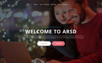 ARSD Buis- Duyarlı Bir Bootstrap5 Web Sitesi Şablonu