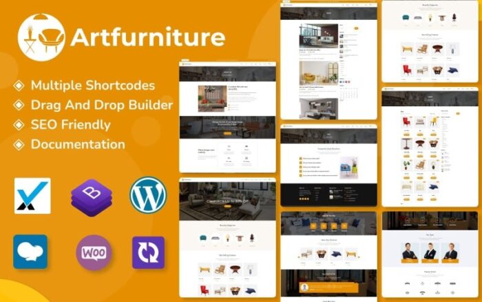 Artfurniture - Mobilya WooCommerce WordPress Teması