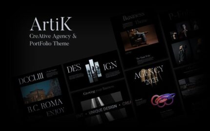 Artik - HTML5 Reklam Ajansı ve Portföy Şablonu