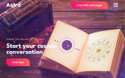 Astro-Landing Page Astro Rehberiniz