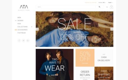 ATA - Moda Magento Teması