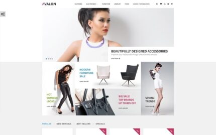 Avalon - Toptan Satış Mağazası PrestaShop Teması