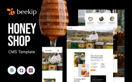 Beekip - Honey Farm Çok Amaçlı Duyarlı WordPress Teması