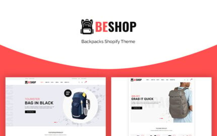 Beshop - Backpacks eCommerce Shopify Teması