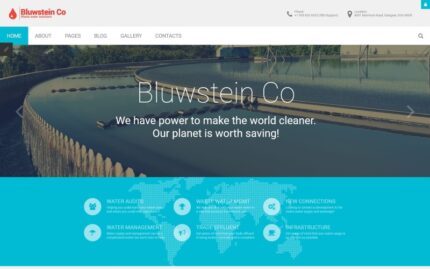 Bluwstein Co - Çevresel Joomla Şablonu