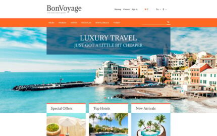 BonVoyage PrestaShop Teması