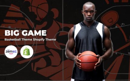 Büyük Oyun - Basketbol Shopify Teması