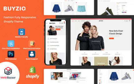 Buyzio - Moda ve Giyim Çok Amaçlı Shopify Teması