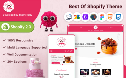 Cake Zilla - Mega Cake Shopify 2.0 Temiz Duyarlı Tema