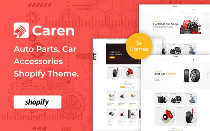 Caren - Otomobil Parçaları, Araba Aksesuarları Shopify Teması