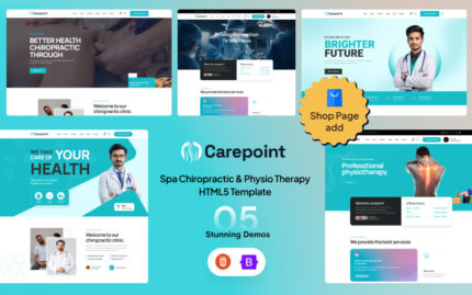 Carepoint - Spa Kiropraktik ve Fizyoterapi HTML5 Şablonu