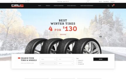 Carlis - Wheels & Tires Shop PrestaShop Teması