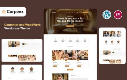 Carpenx - Marangoz ve Zanaatkar WordPress Teması