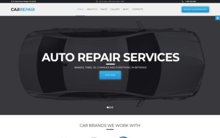 CarRepair - Otomatik Servis Merkezi Joomla Şablonu