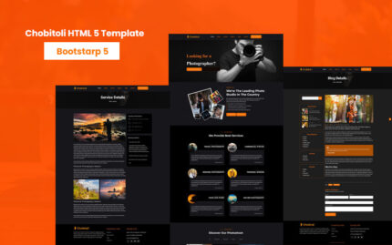 Chobituli - Fotoğrafçılık HTML5 Şablonu
