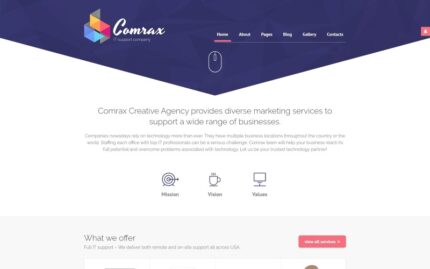 Comrax - BT Danışmanlığı Joomla Şablonu