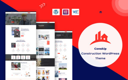 Conskip - İnşaat ve Tadilat WordPress Teması