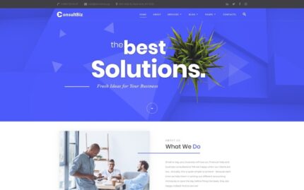 ConsultBiz - Financial Advisor Multipage Classic HTML Bootstrap Web Sitesi Şablonu