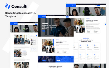 Consulti - Danışmanlık İşletmesi HTML Şablonu