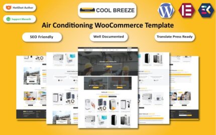 Cool Breeze - Klima WooCommerce Elementor Şablonu