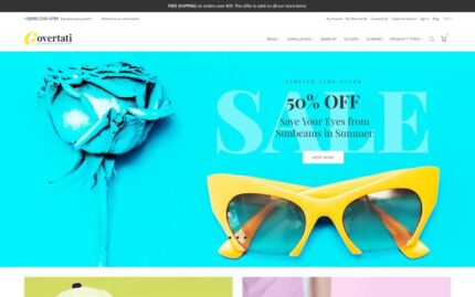 Covertati - Accessories Magento Teması