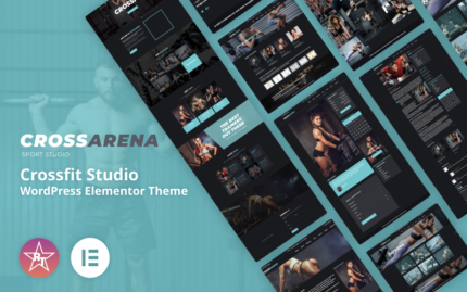 Cross Arena - Crossfit Studio WordPress Elementor Teması