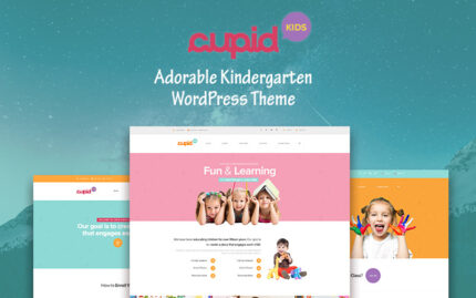 CUPID - Sevimli Anaokulu WordPress Teması