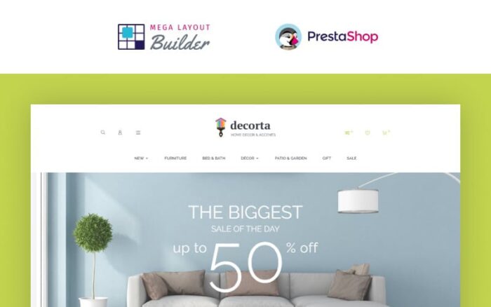 Decorta - Furniture Store PrestaShop Teması