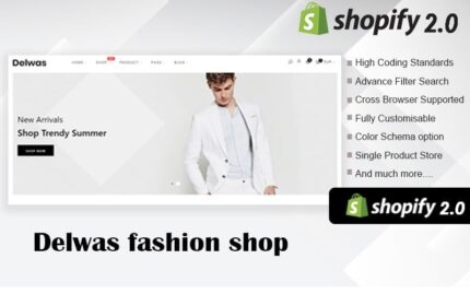 Delwas Moda Çok Amaçlı Shopify Teması