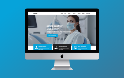 DentaFlex | Dental HTML Web Sitesi Şablonu