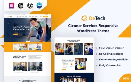 Detech - Temizleyici WordPress Teması