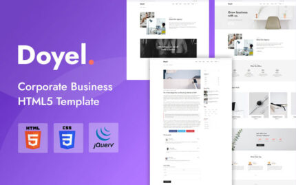 Doyel - Kurumsal Minimal HTML5 Şablonu