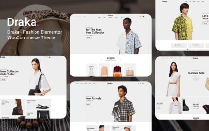 Draka - Fashion Elementor WooCommerce Teması