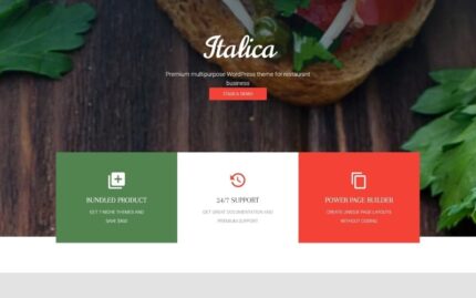 Duyarlı Hint Restoranı WordPress Teması