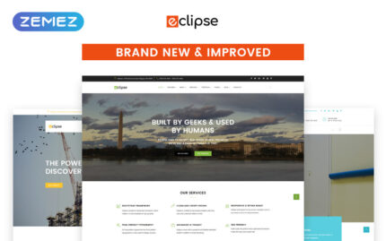 Eclipse - Çok Amaçlı Web Sitesi Şablonu