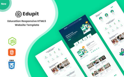 Edupit - Eğitime Duyarlı HTML5 Web Sitesi Şablonu