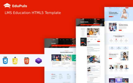 Edupuls - LMS ve Eğitim HTML5 Şablonu