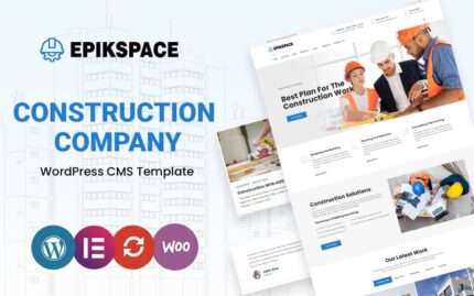 Epikspace - Sanayi ve İnşaat WordPress Teması