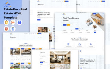 EstatePro - Emlak HTML Şablonu