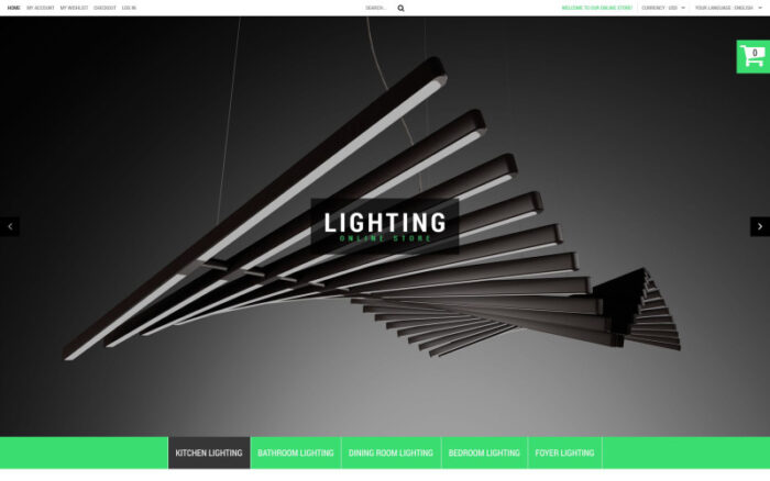 Ev Aydınlatma Magento Teması