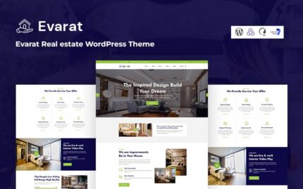 Evarat - Emlak WordPress Teması