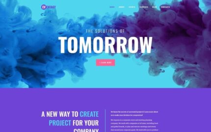 Eventagy - Etkinlik Ajansı WordPress Elementor Teması