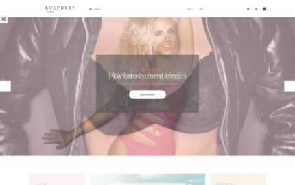 Eveprest - Lingerie PrestaShop Teması