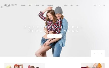 Eveprest - Moda Butik PrestaShop Teması