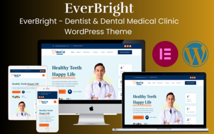 EverBright - Diş Hekimi ve Diş Kliniği WordPress Teması